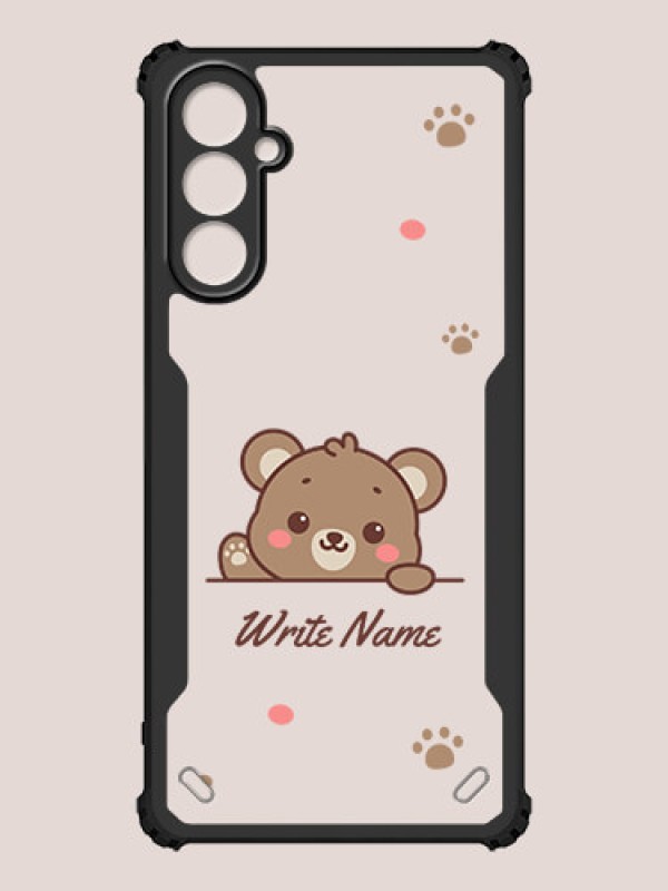 Custom Galaxy A14 4G Custom Hybrid Mobile Phone Case With Cute Bear Cub Design