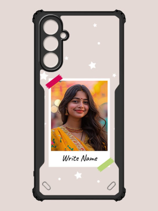 Custom Galaxy A14 Custom Hybrid Mobile Phone Case With Polaroid Picture Style Design