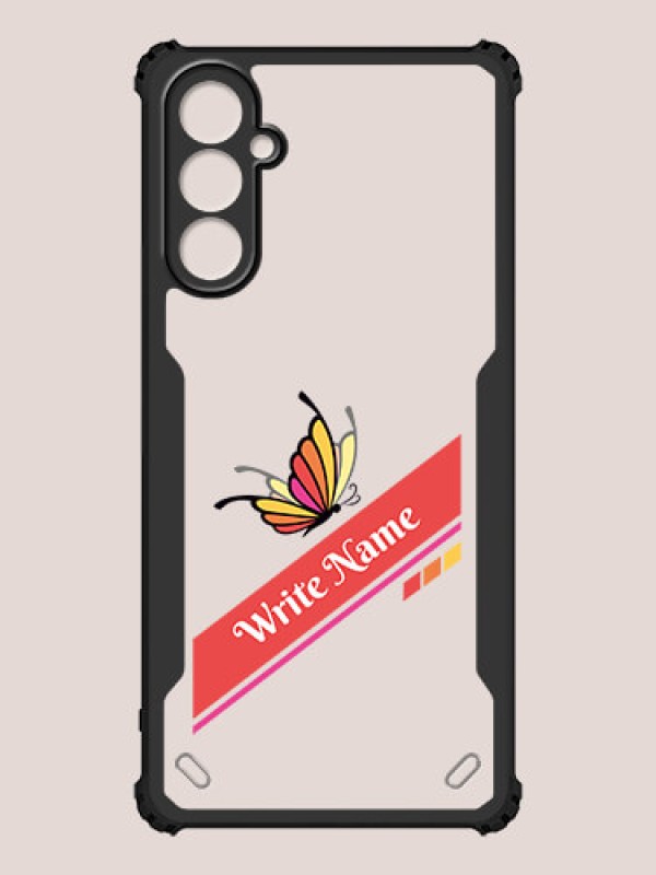 Custom Galaxy A14 Custom Hybrid Mobile Phone Case With Colorful Butterfly Design