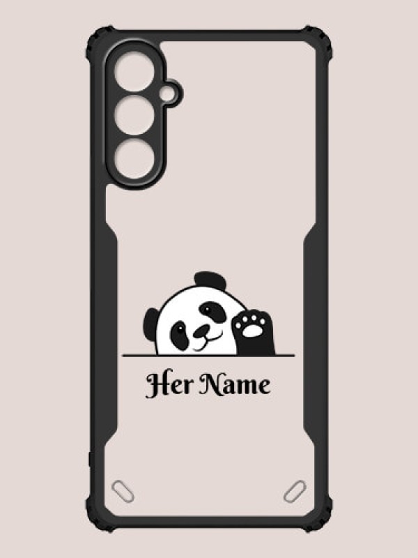 Custom Galaxy A14 Custom Hybrid Mobile Phone Case With Cute Baby Panda Design