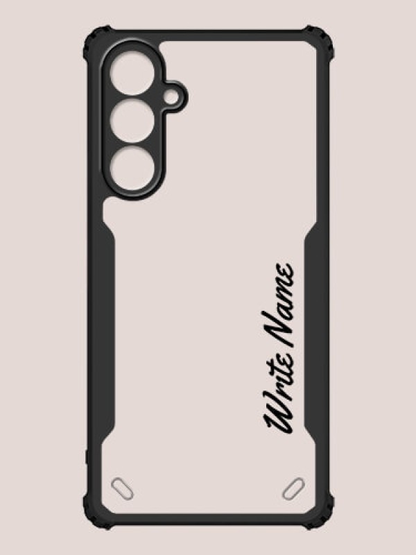 Custom Galaxy A16 5G Custom Hybrid Mobile Phone Case With Simple Text Design