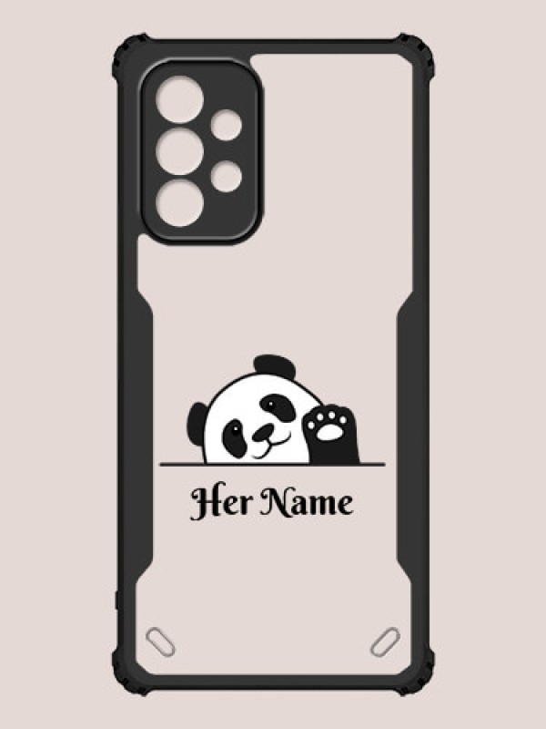 Custom Galaxy A23 Custom Hybrid Mobile Phone Case With Cute Baby Panda Design
