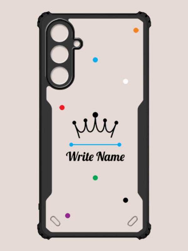 Custom Galaxy A25 5G Custom Hybrid Mobile Phone Case With The King Design