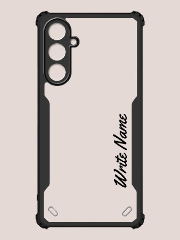Custom Galaxy A25 5G Custom Hybrid Mobile Phone Case With Simple Text Design