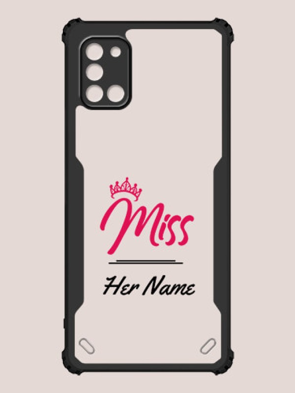 Custom Galaxy A31 Custom Hybrid Mobile Phone Case With Ms Queen Design