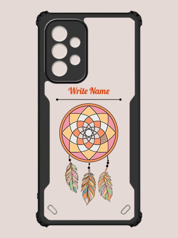Custom Galaxy A53 5G Custom Hybrid Mobile Phone Case With Dream Catcher Design