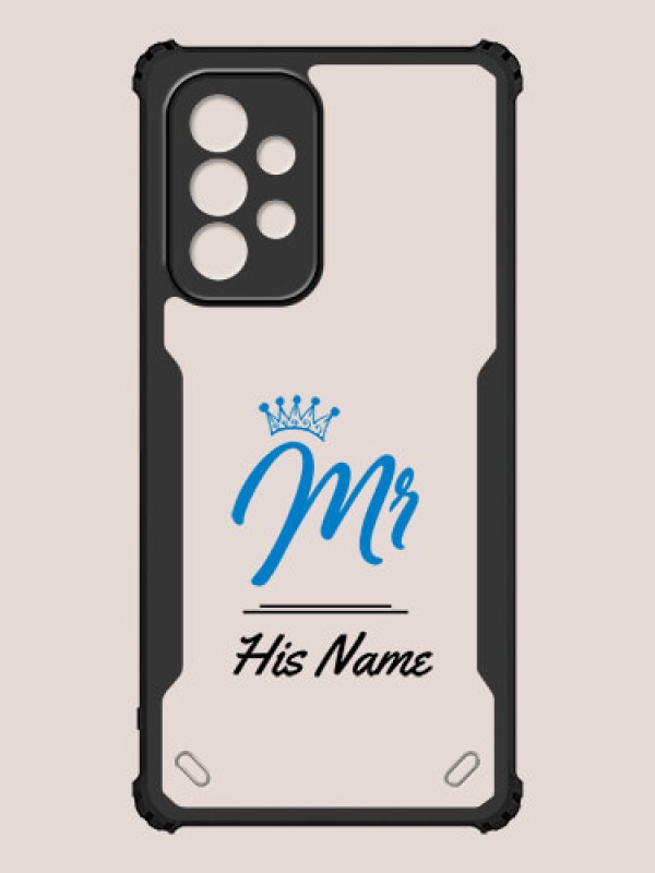 Custom Galaxy A53 5G Custom Hybrid Mobile Phone Case With Mr King Design