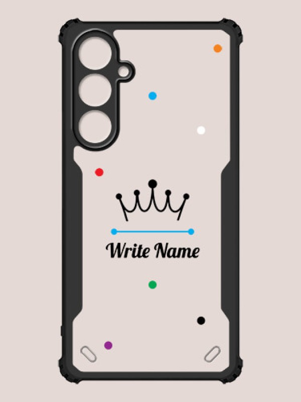 Custom Galaxy A55 5G Custom Hybrid Mobile Phone Case With The King Design
