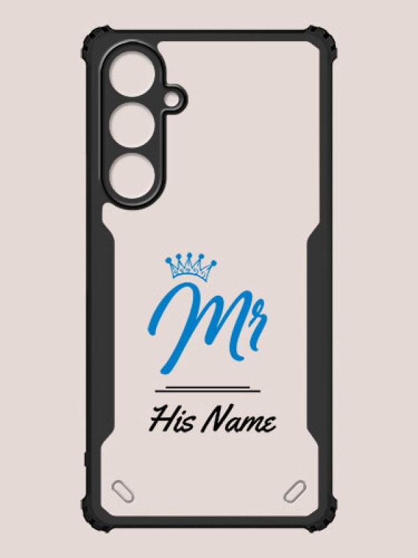 Custom Galaxy A55 5G Custom Hybrid Mobile Phone Case With Mr King Design