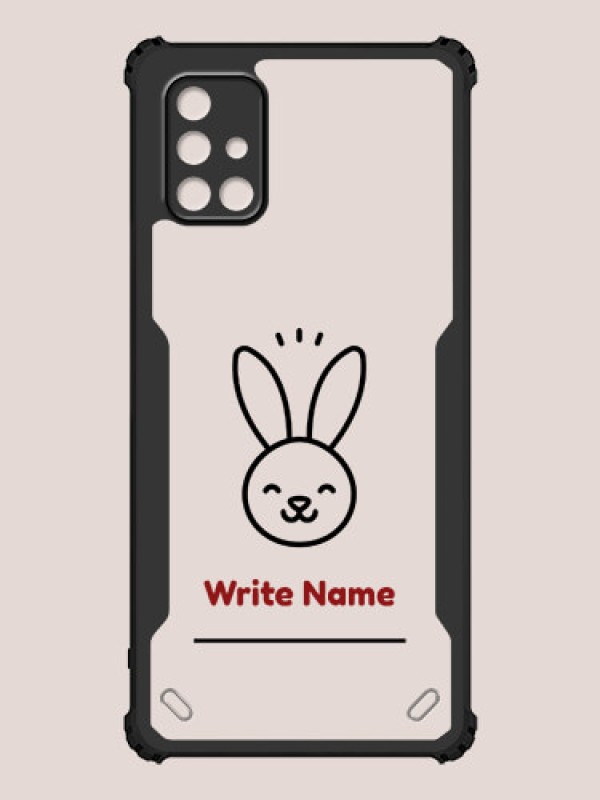 Custom Galaxy A71 Custom Hybrid Mobile Phone Case With Cute Mouse Design