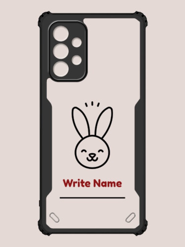 Custom Galaxy A73 5G Custom Hybrid Mobile Phone Case With Cute Mouse Design