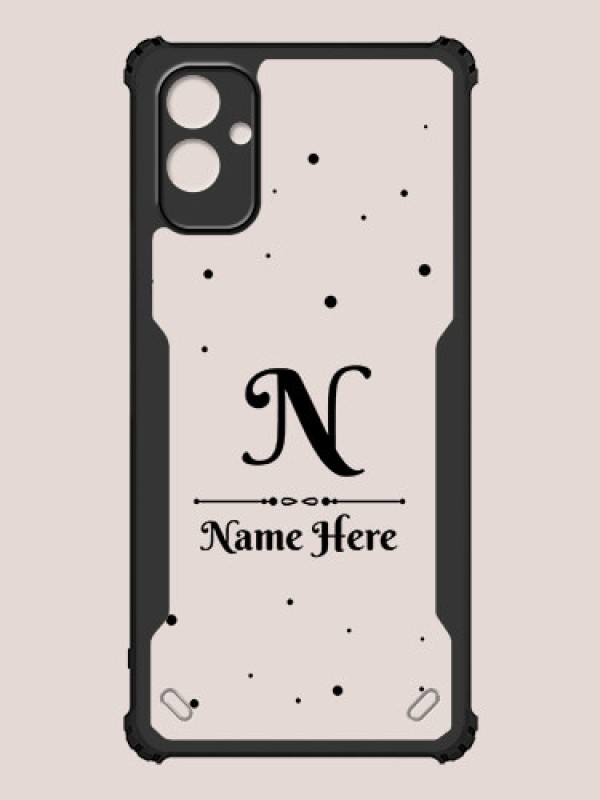 Custom Galaxy F14 5G Custom Hybrid Mobile Phone Case With Polka Dot Themed Design