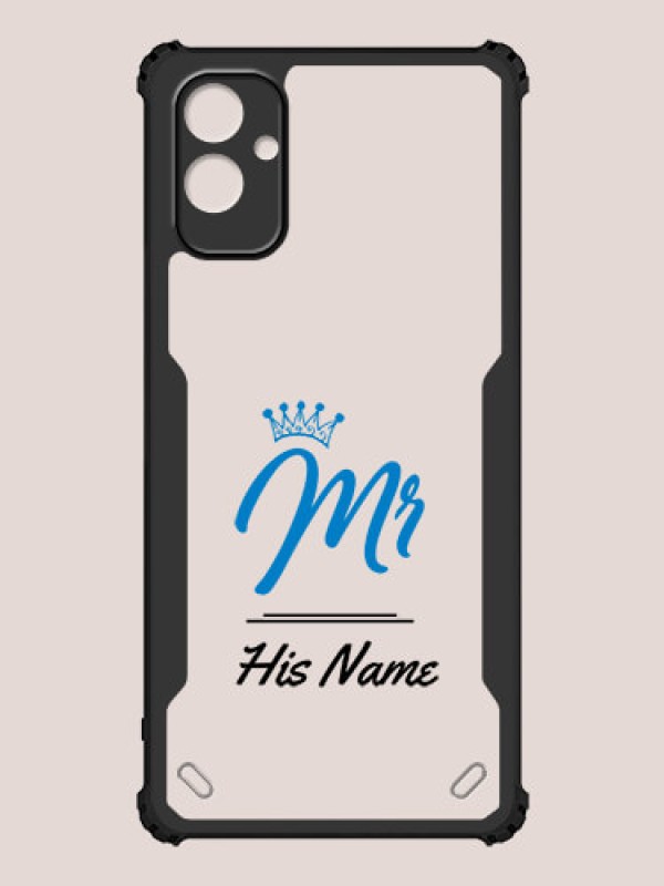 Custom Galaxy F14 5G Custom Hybrid Mobile Phone Case With Mr King Design