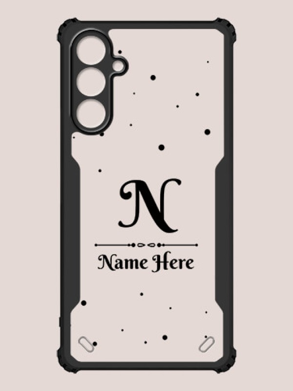 Custom Galaxy F15 5G Custom Hybrid Mobile Phone Case With Polka Dot Themed Design