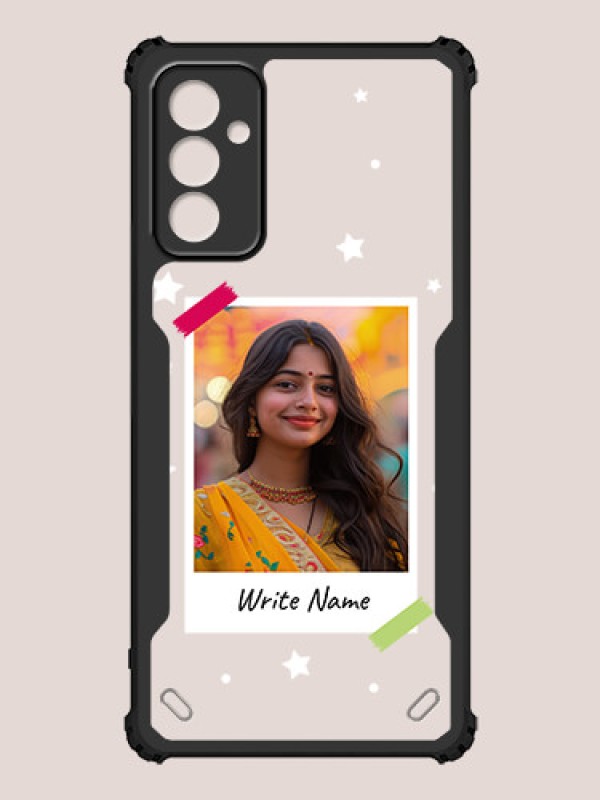 Custom Galaxy F23 Custom Hybrid Mobile Phone Case With Polaroid Picture Style Design