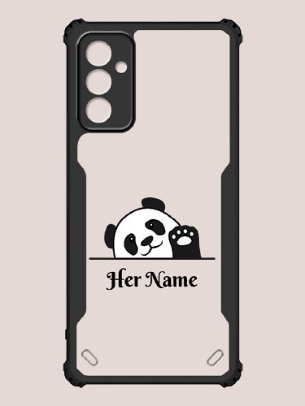 Custom Galaxy F23 Custom Hybrid Mobile Phone Case With Cute Baby Panda Design