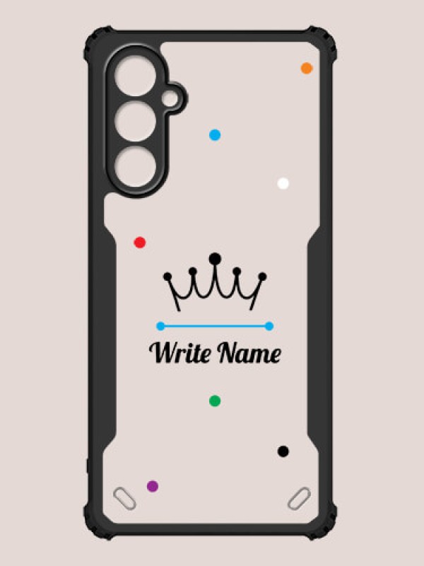 Custom Galaxy F34 5G Custom Hybrid Mobile Phone Case With The King Design