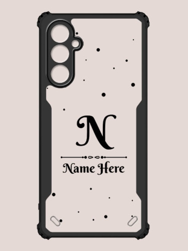 Custom Galaxy F34 5G Custom Hybrid Mobile Phone Case With Polka Dot Themed Design