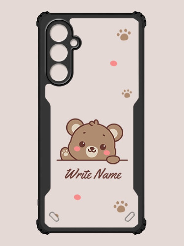 Custom Galaxy F34 5G Custom Hybrid Mobile Phone Case With Cute Bear Cub Design