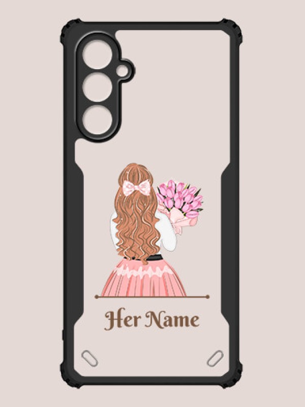 Custom Galaxy F34 5G Custom Hybrid Mobile Phone Case With Beautiful Woman Design
