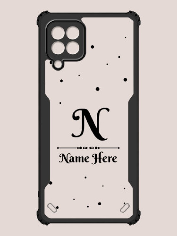 Custom Galaxy F42 5G Custom Hybrid Mobile Phone Case With Polka Dot Themed Design