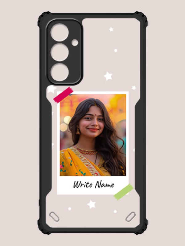 Custom Galaxy F54 5G Custom Hybrid Mobile Phone Case With Polaroid Picture Style Design