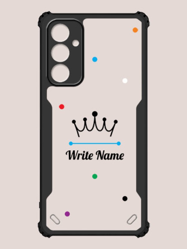 Custom Galaxy F54 5G Custom Hybrid Mobile Phone Case With The King Design