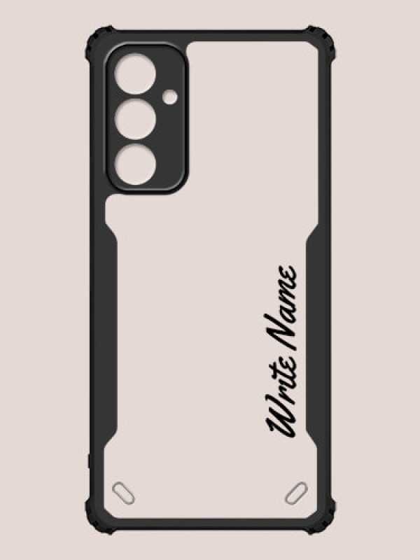 Custom Galaxy F54 5G Custom Hybrid Mobile Phone Case With Simple Text Design