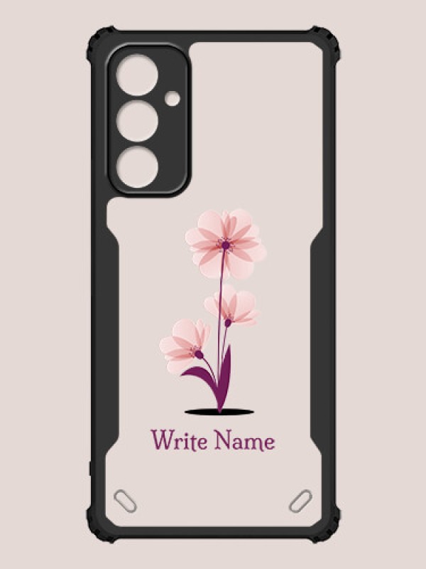 Custom Galaxy F54 5G Custom Hybrid Mobile Phone Case With Flower Design