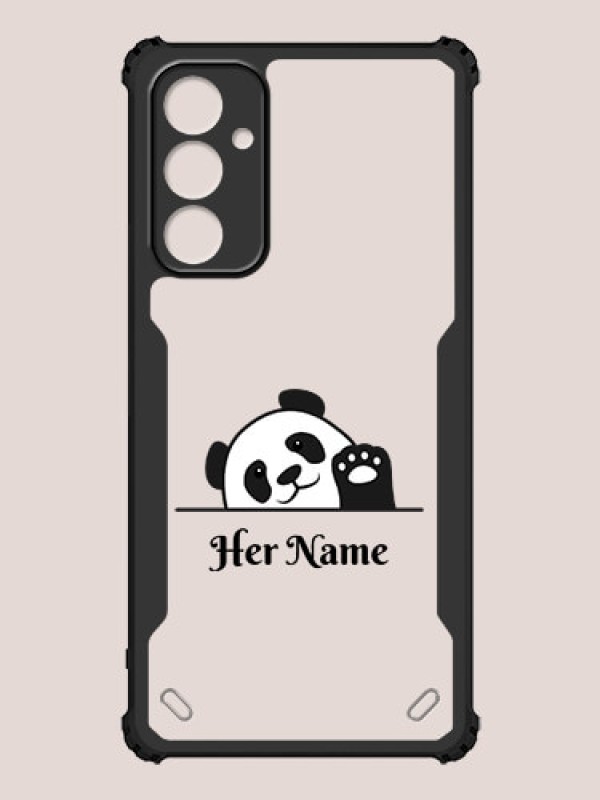 Custom Galaxy F54 5G Custom Hybrid Mobile Phone Case With Cute Baby Panda Design