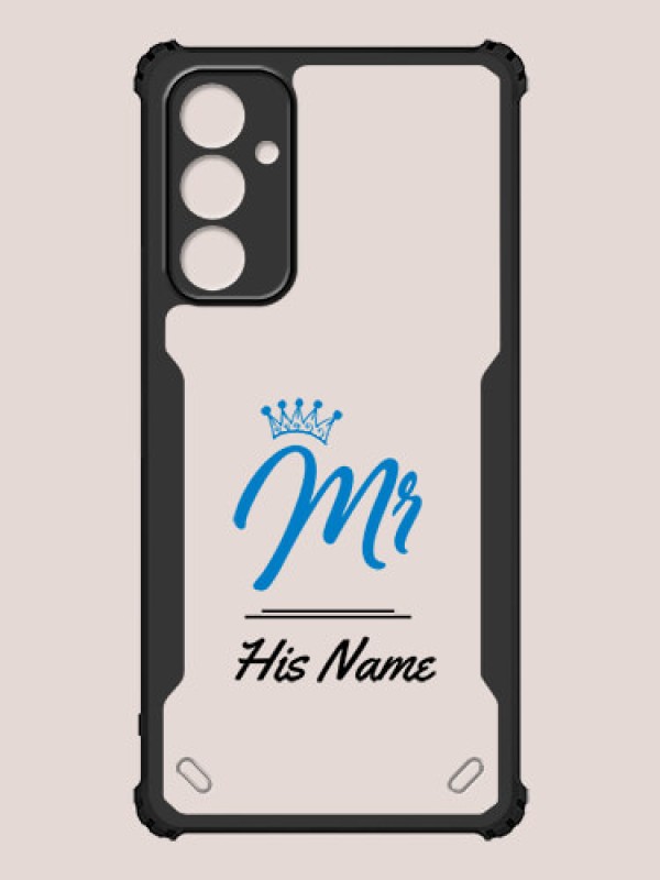 Custom Galaxy F54 5G Custom Hybrid Mobile Phone Case With Mr King Design