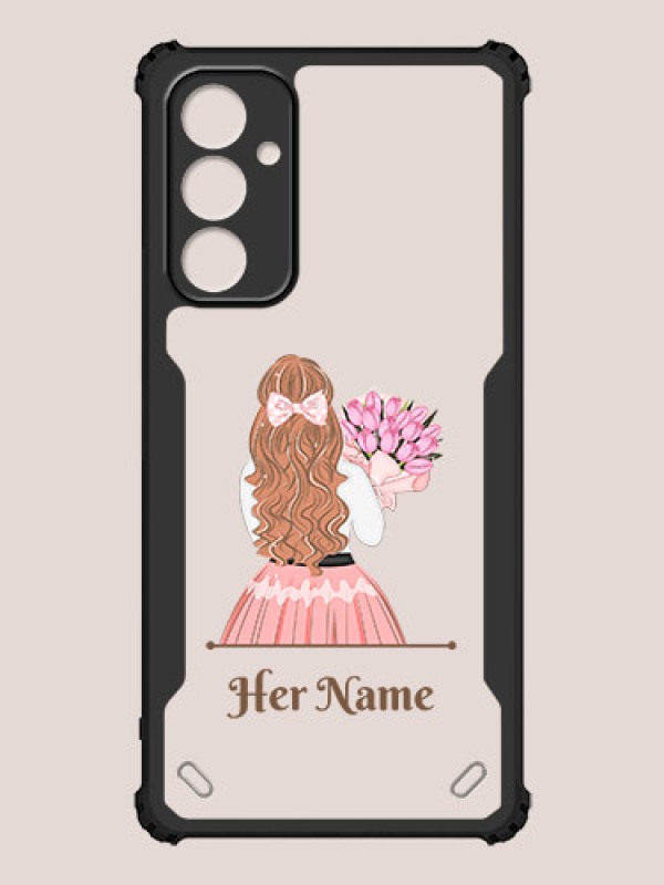 Custom Galaxy F54 5G Custom Hybrid Mobile Phone Case With Beautiful Woman Design