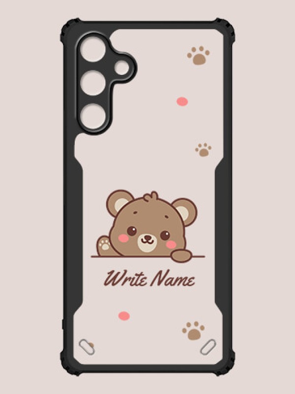 Custom Galaxy F55 5G Custom Hybrid Mobile Phone Case With Cute Bear Cub Design