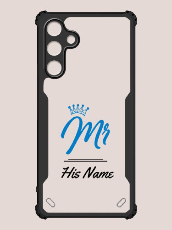 Custom Galaxy F55 5G Custom Hybrid Mobile Phone Case With Mr King Design