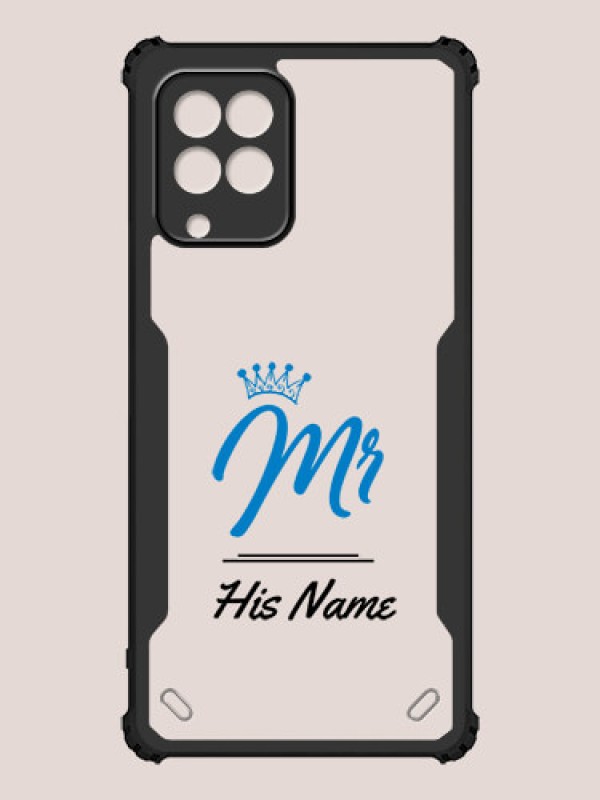 Custom Galaxy F62 Custom Hybrid Mobile Phone Case With Mr King Design