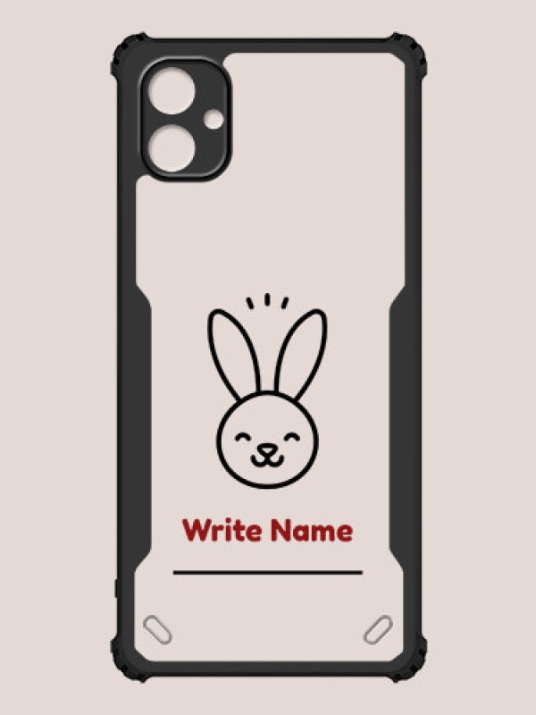 Custom Galaxy M04 Custom Hybrid Mobile Phone Case With Cute Mouse Design