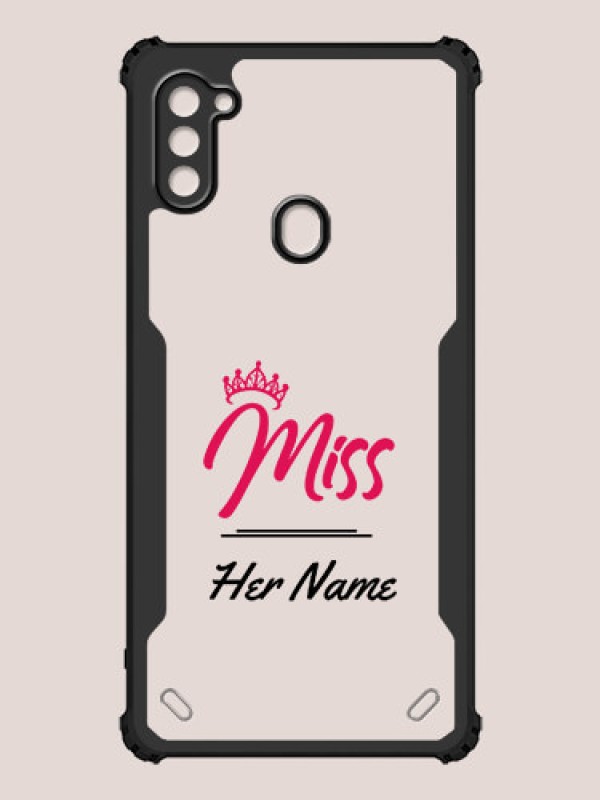 Custom Galaxy M11 Custom Hybrid Mobile Phone Case With Ms Queen Design