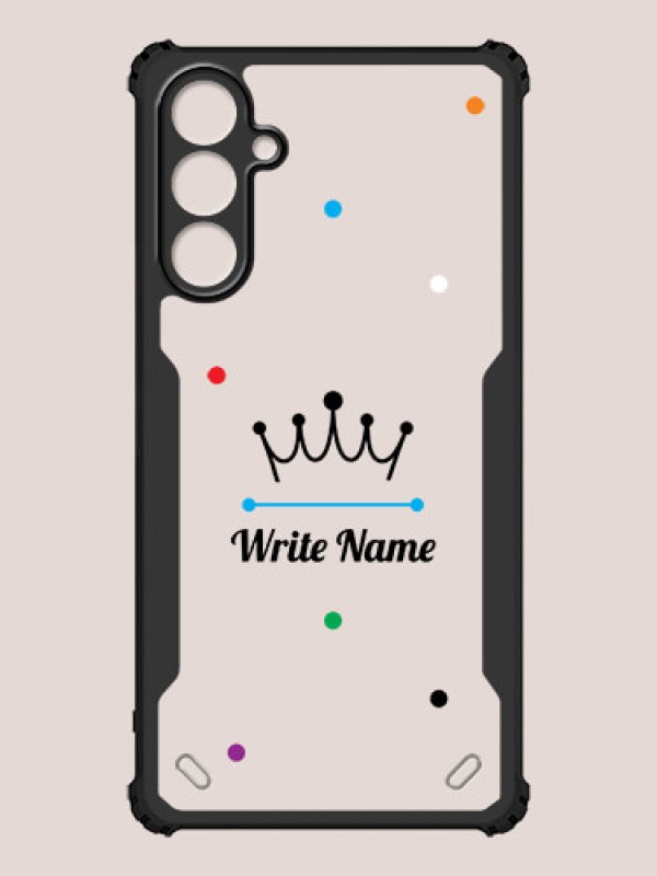 Custom Galaxy M15 5G Custom Hybrid Mobile Phone Case With The King Design