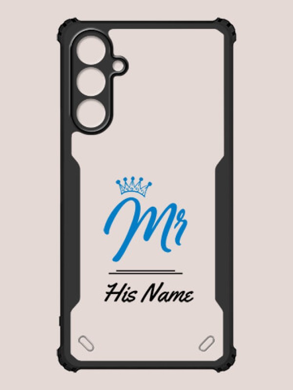 Custom Galaxy M15 5G Custom Hybrid Mobile Phone Case With Mr King Design