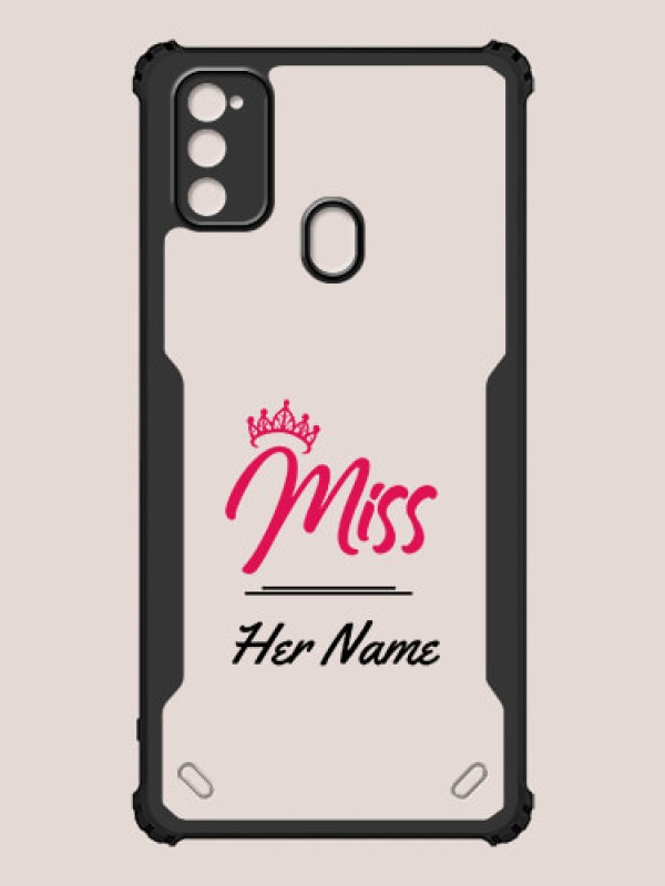 Custom Galaxy M21 Custom Hybrid Mobile Phone Case With Ms Queen Design