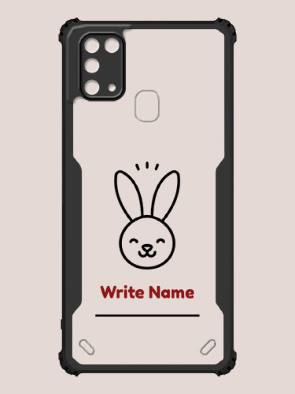 Custom Galaxy M31 Prime Edition Custom Hybrid Mobile Phone Case With Cute Mouse Design