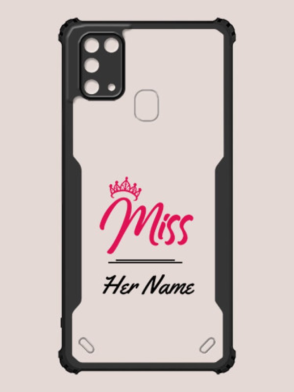 Custom Galaxy M31 Prime Edition Custom Hybrid Mobile Phone Case With Ms Queen Design