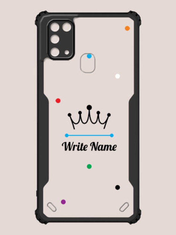 Custom Galaxy M31 Custom Hybrid Mobile Phone Case With The King Design