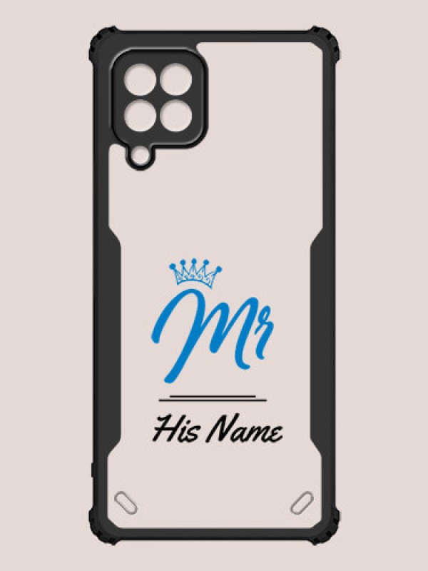 Custom Galaxy M32 Custom Hybrid Mobile Phone Case With Mr King Design
