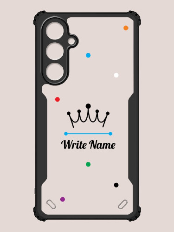 Custom Galaxy M35 5G Custom Hybrid Mobile Phone Case With The King Design