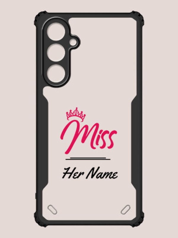 Custom Galaxy M35 5G Custom Hybrid Mobile Phone Case With Ms Queen Design