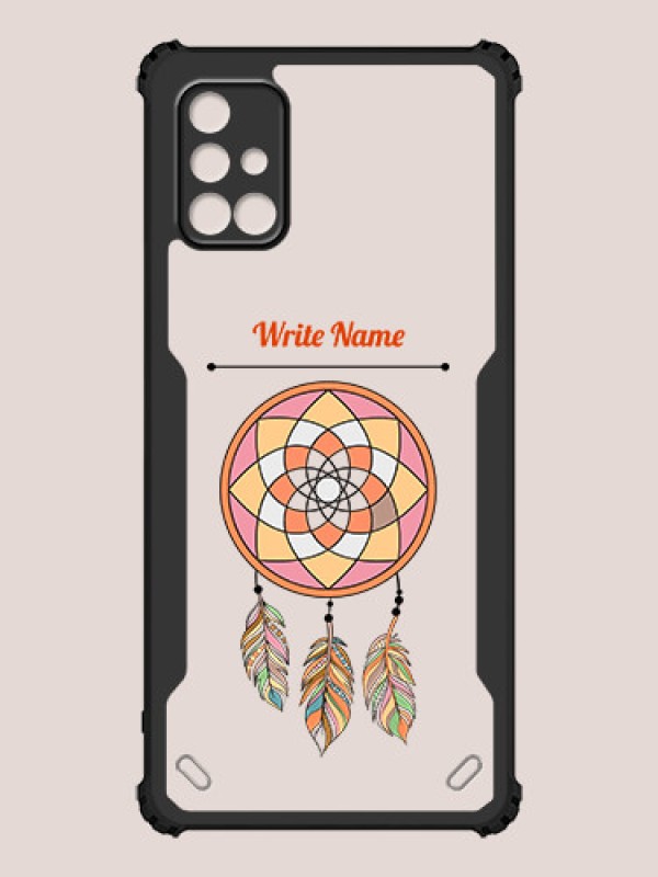 Custom Galaxy M51 Custom Hybrid Mobile Phone Case With Dream Catcher Design