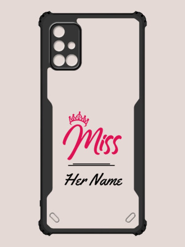 Custom Galaxy M51 Custom Hybrid Mobile Phone Case With Ms Queen Design