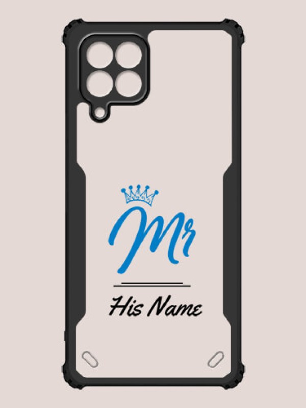 Custom Galaxy M53 5G Custom Hybrid Mobile Phone Case With Mr King Design