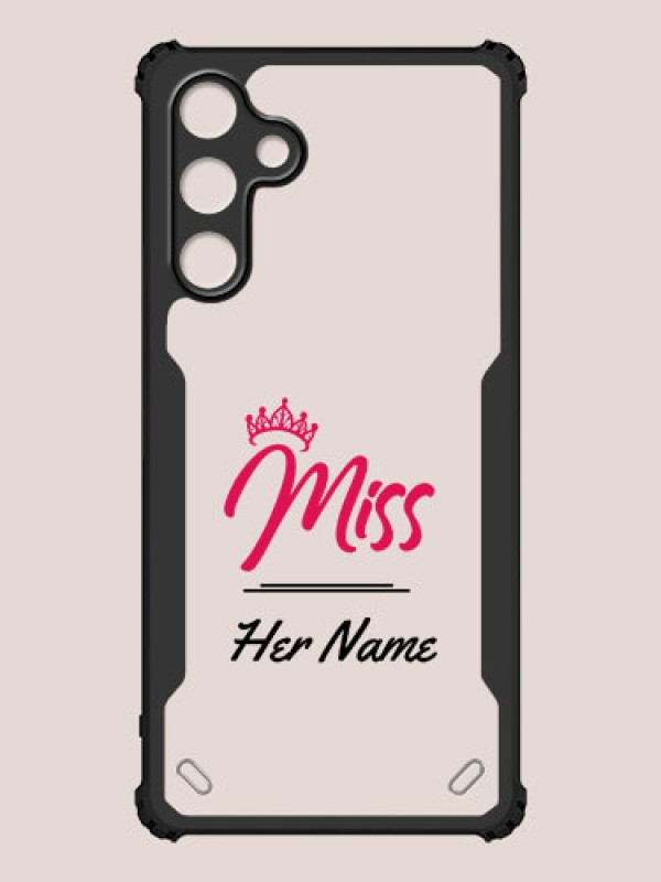 Custom Galaxy M55 5G Custom Hybrid Mobile Phone Case With Ms Queen Design